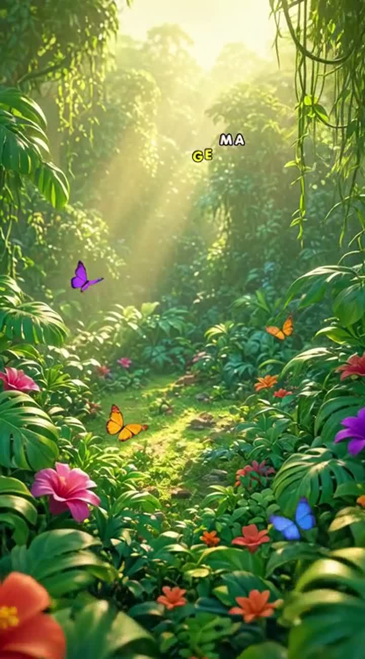 Vertical 9:16 high-quality 3D animated nursery rhyme video — AI cartoon