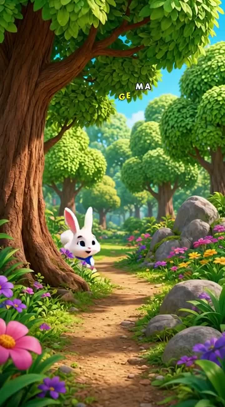 Original animated children's story in Arabic… — AI cartoon