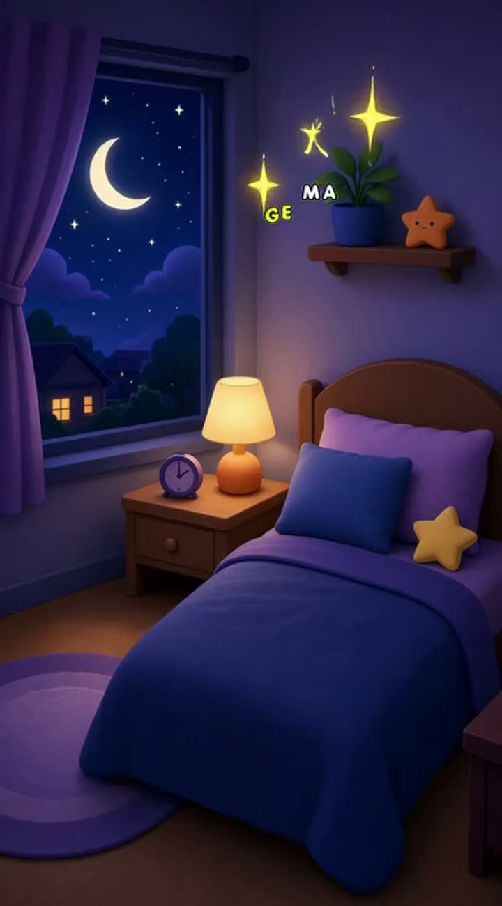 Why sleep matter's Animated cartoon with smooth animation… — AI cartoon