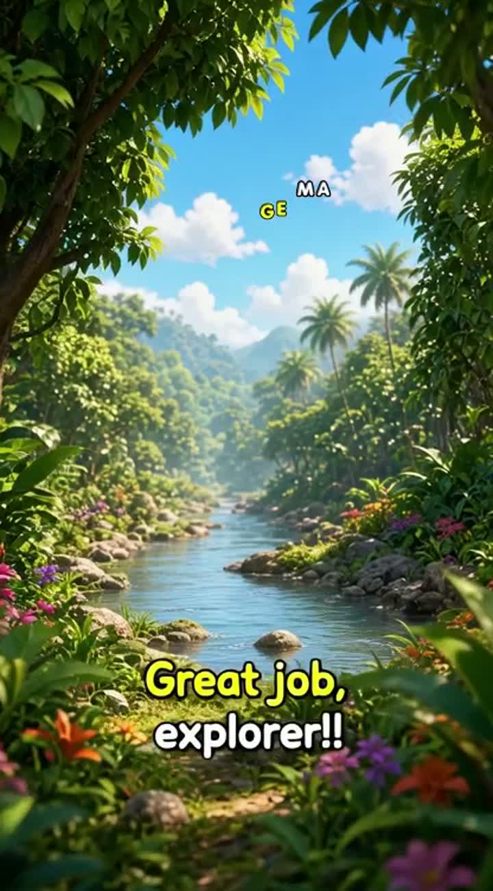 Complete 3D animated educational wildlife documentary for my… — AI cartoon