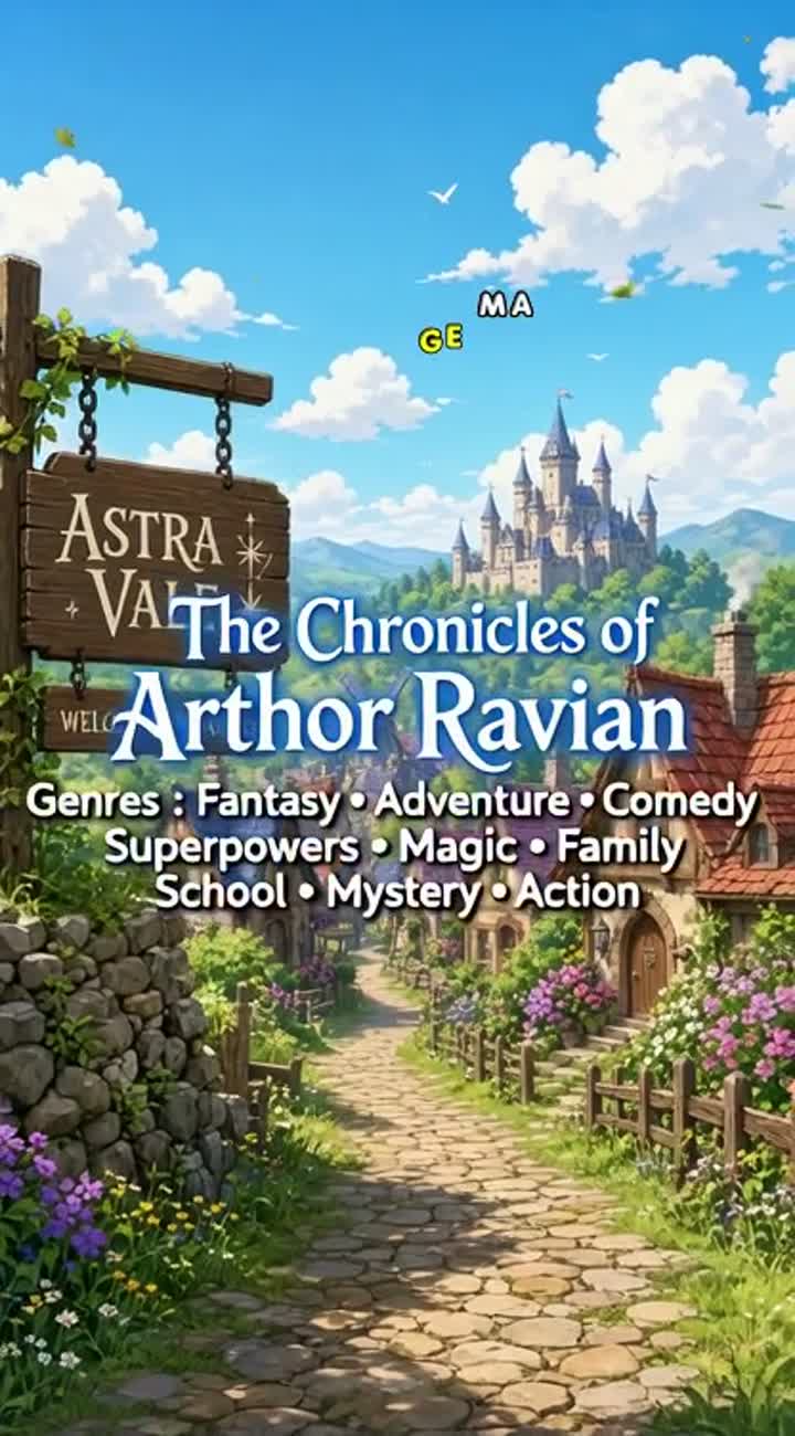 ASTRA VALE — AI cartoon