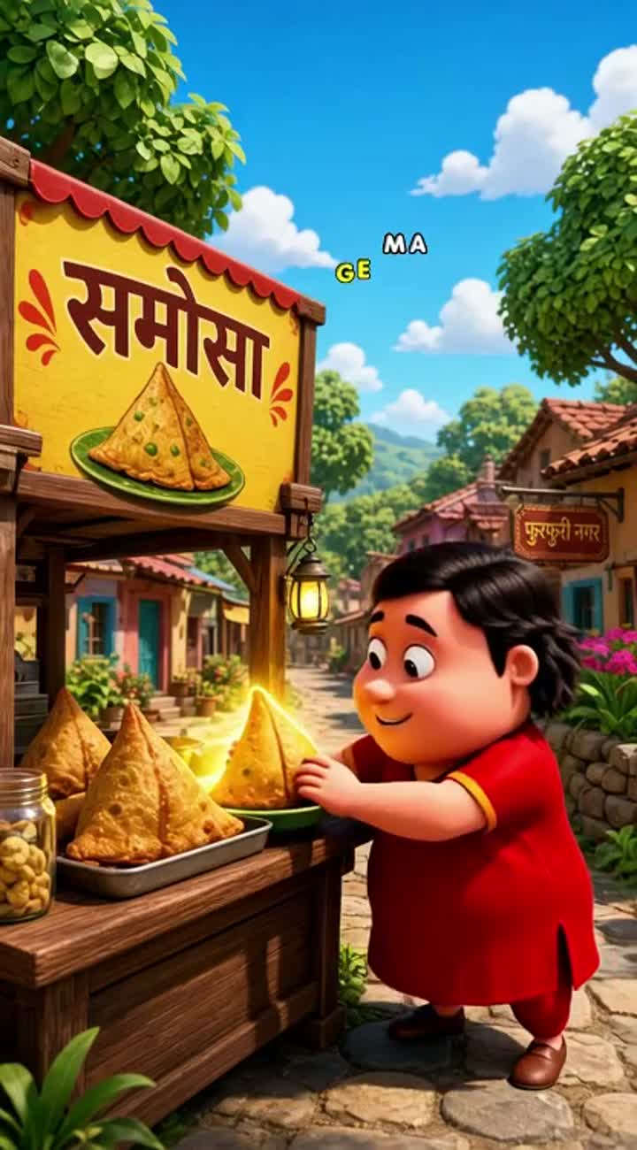 Funny 3D cartoon in Hindi — AI cartoon