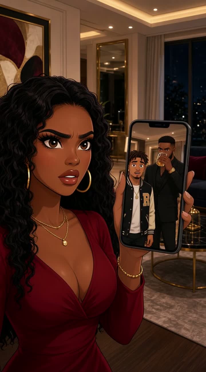 Coco Banks — AI cartoon