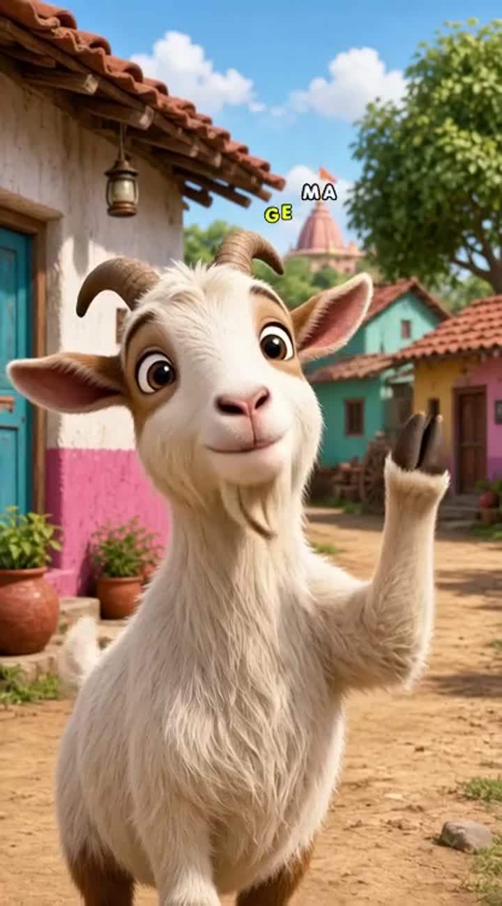 Animated cartoon with smooth animation, in exactly the style… — AI cartoon