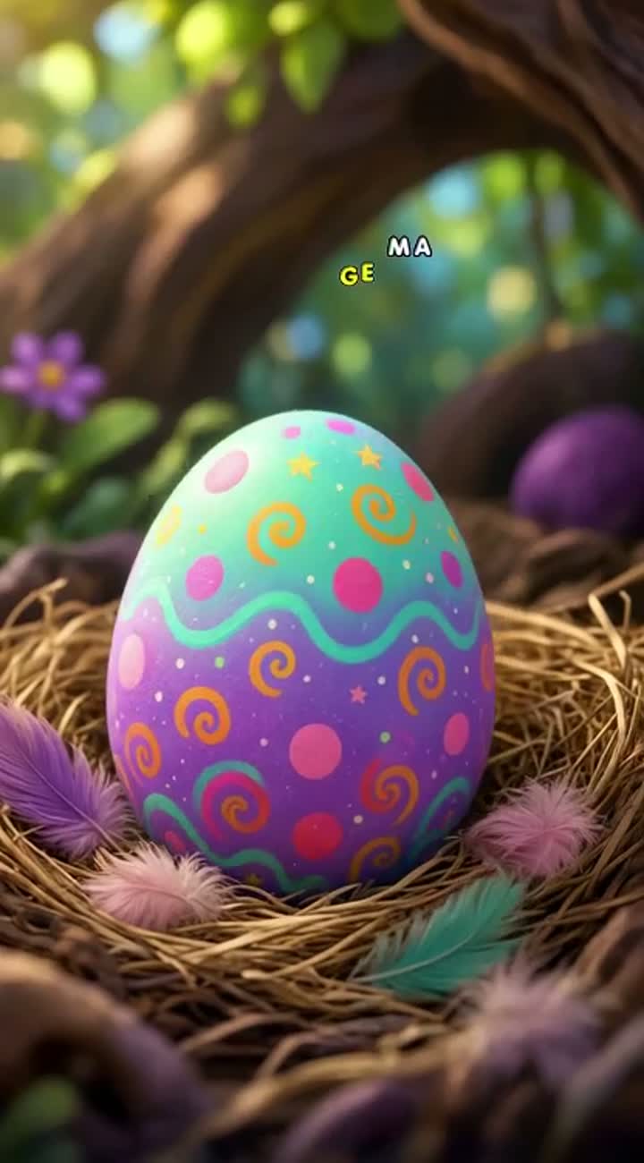 What's Inside the Egg? — AI cartoon