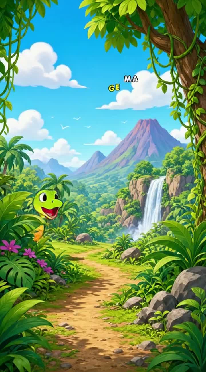 Cartoon about a baby dinosaur who loses his favorite toy and goes… — AI cartoon