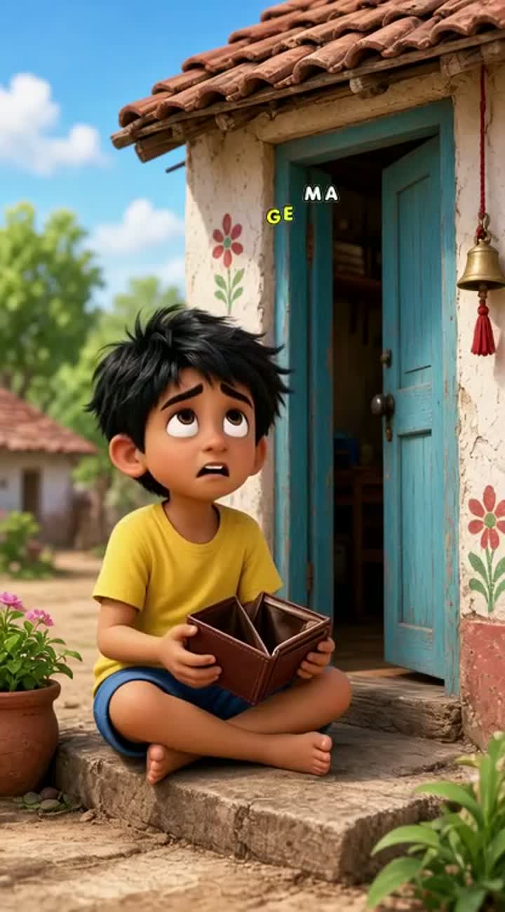 Funny 3D animated cartoon video for YouTube Shorts, vertical 9:16… — AI cartoon