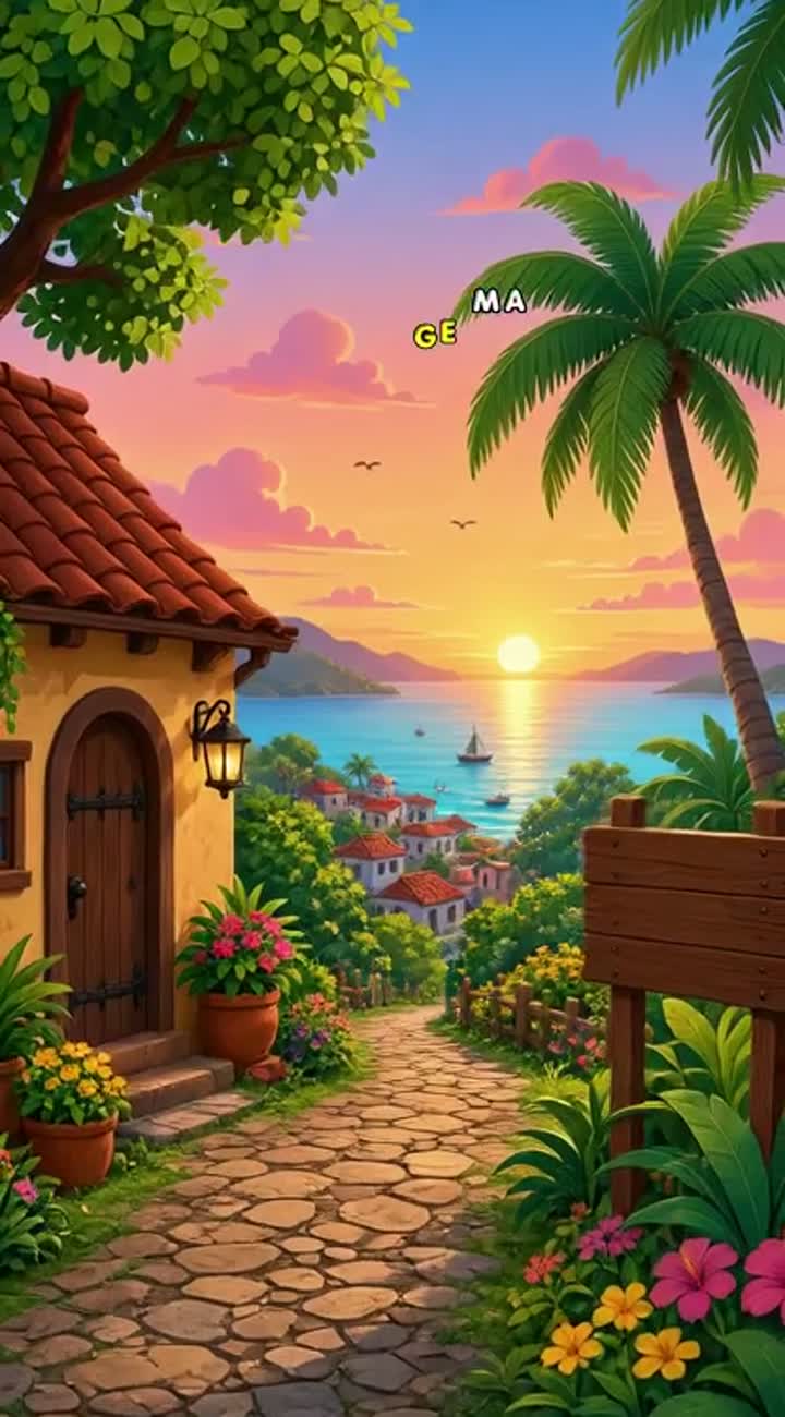 Cartoon video jismein filmi Animated cartoon with smooth… — AI cartoon