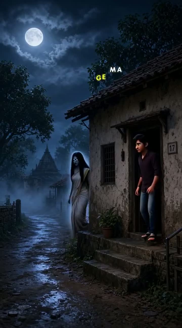 Complete 3D animated Indian horror short film titled THE LAST… — AI cartoon