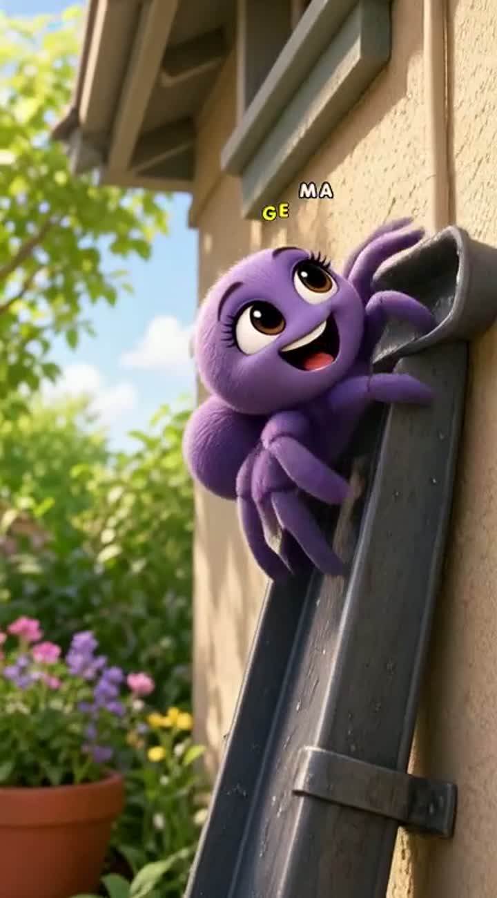 Complet pour animer la comptine — AI cartoon