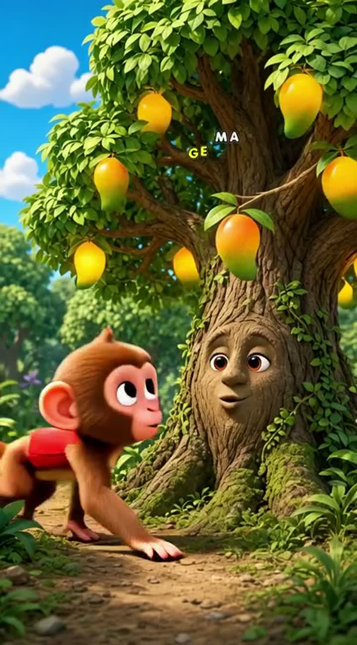 Complete 3D animated cartoon story for YouTube Shorts titled… — AI cartoon