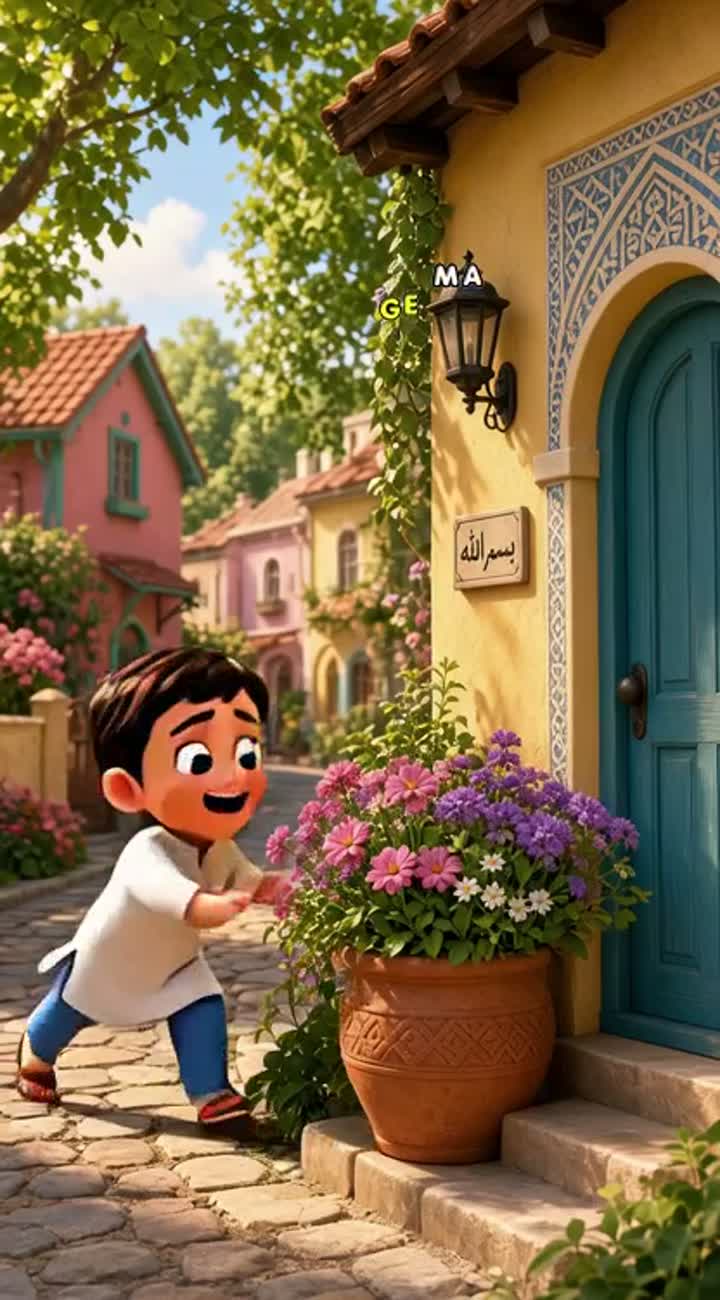 Cute 3D cartoon video for young children — AI cartoon