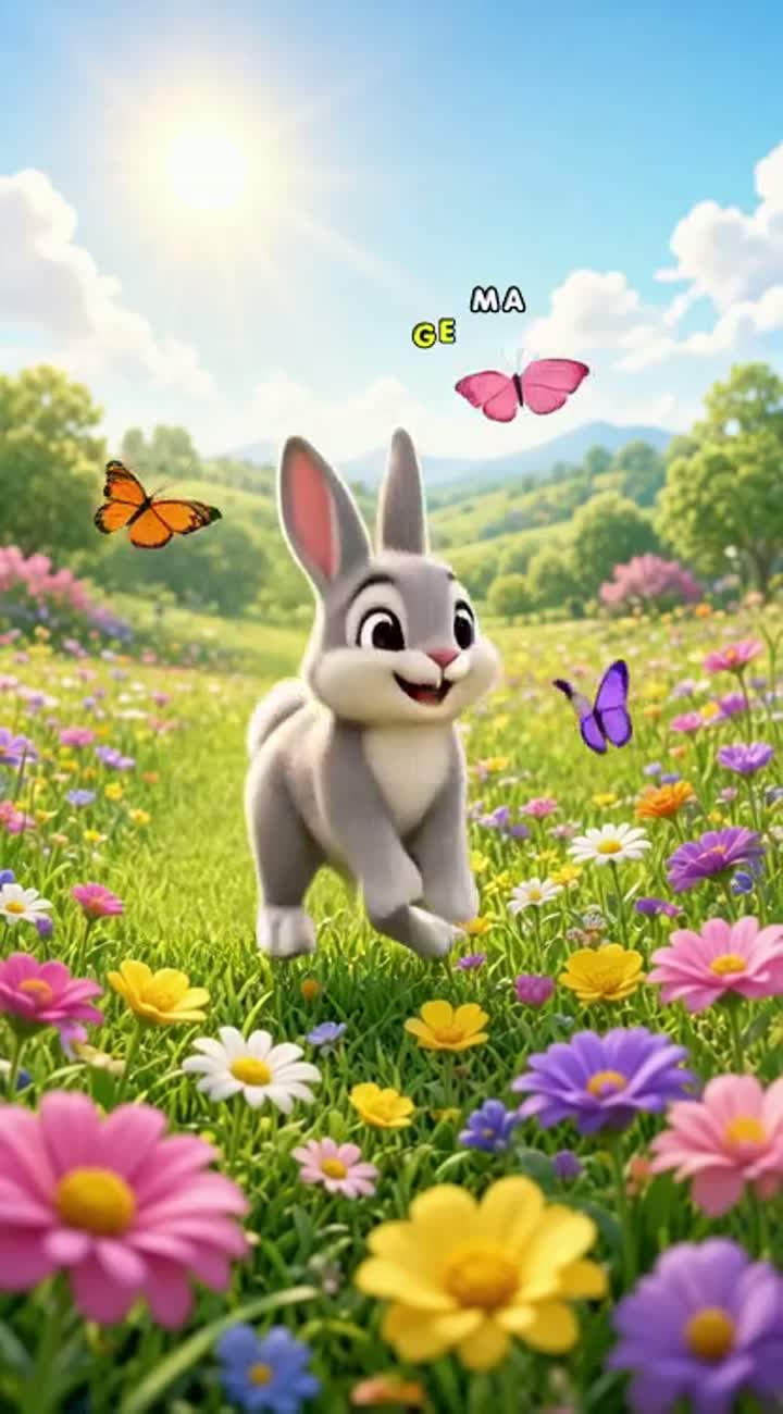 Complete script with scenes — AI cartoon