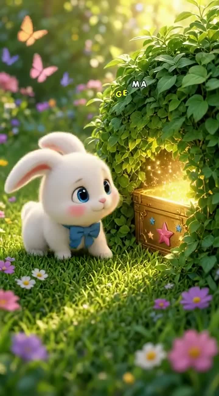 High-quality, colourful 3D children's cartoon animation with soft… — AI cartoon