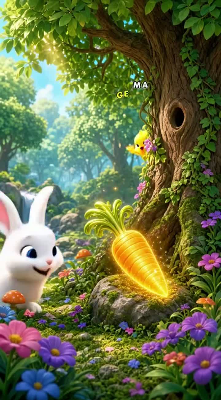Complete 3D animated cartoon video for children titled "The… — AI cartoon