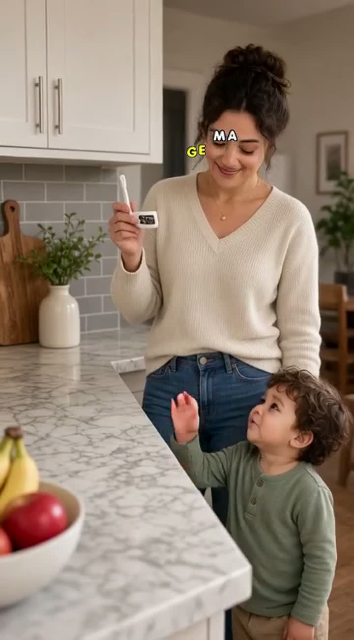 Vertical 9:16 photorealistic comedy video for YouTube Shorts — AI cartoon
