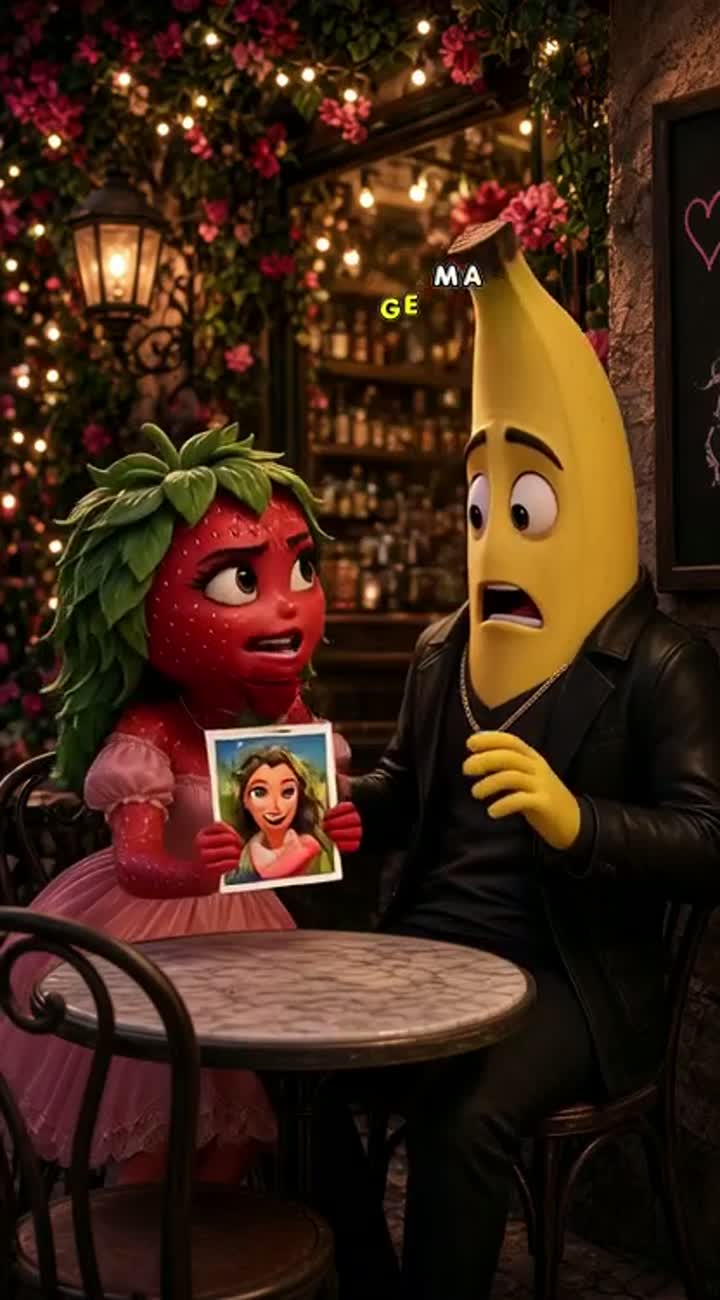 FRUIT LOVE - Sweet Revenge — AI cartoon