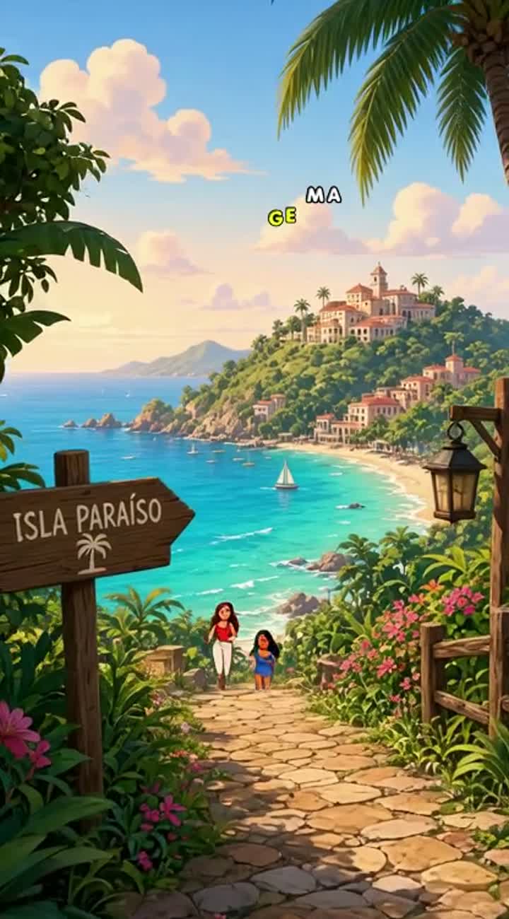 Use disney clip with 2 photo of my friend in main roles — AI cartoon