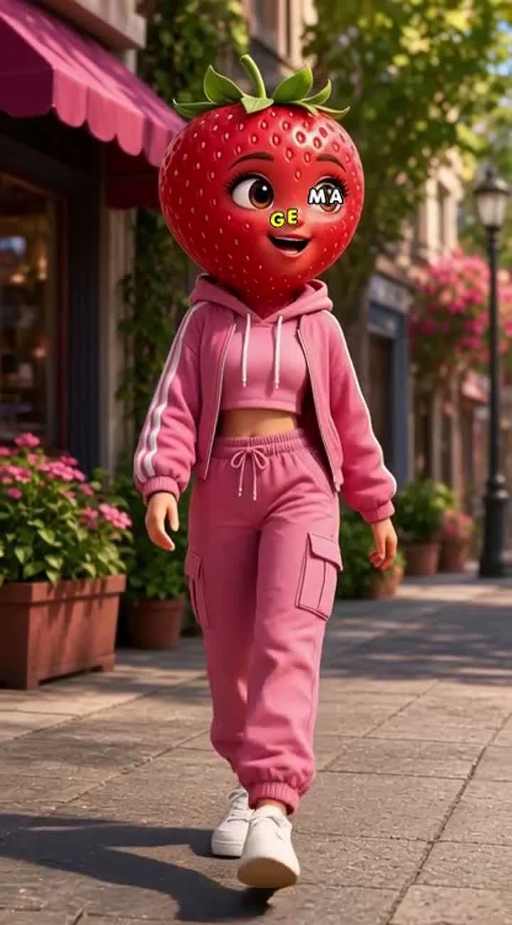 Viral 3D animated cartoon character for TikTok — AI cartoon