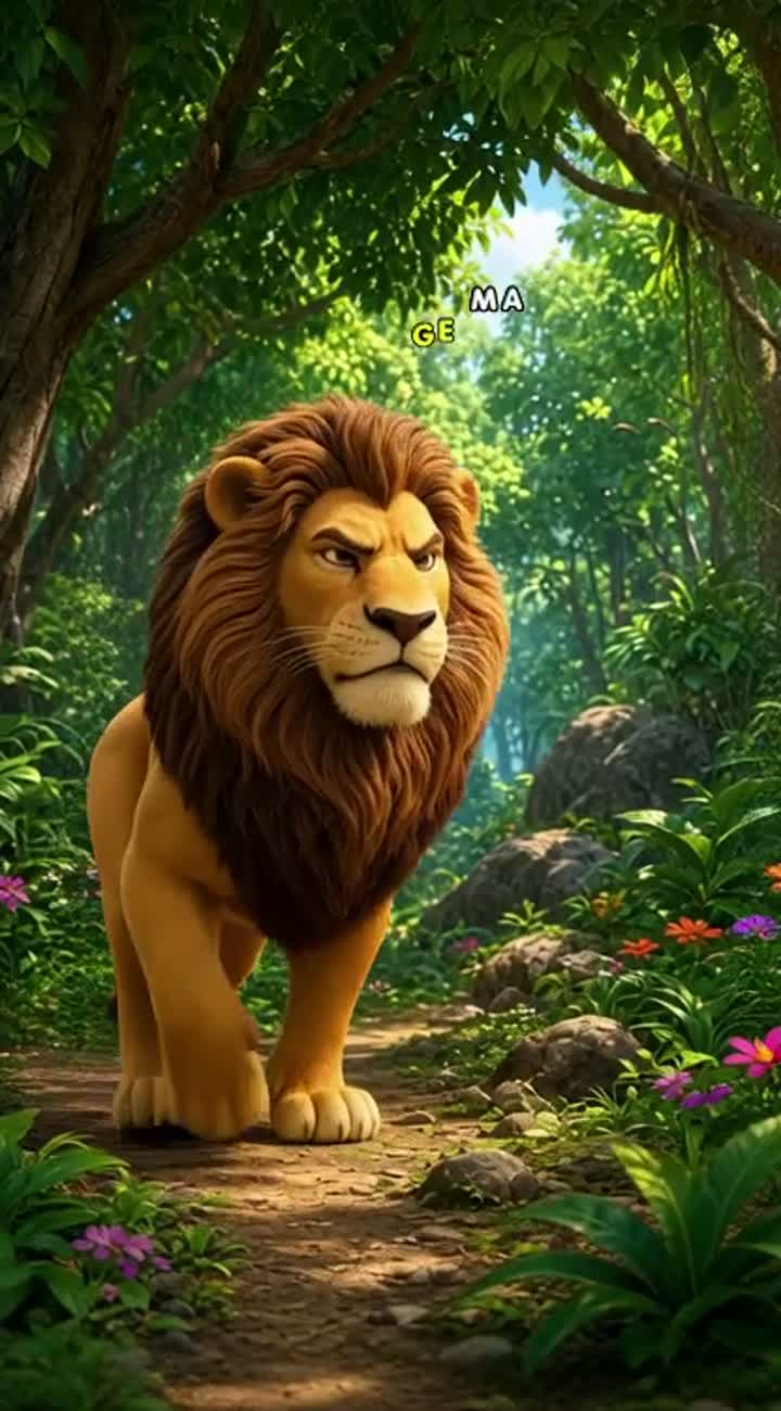 Beautiful 3D animated cartoon video based on the Indian… — AI cartoon