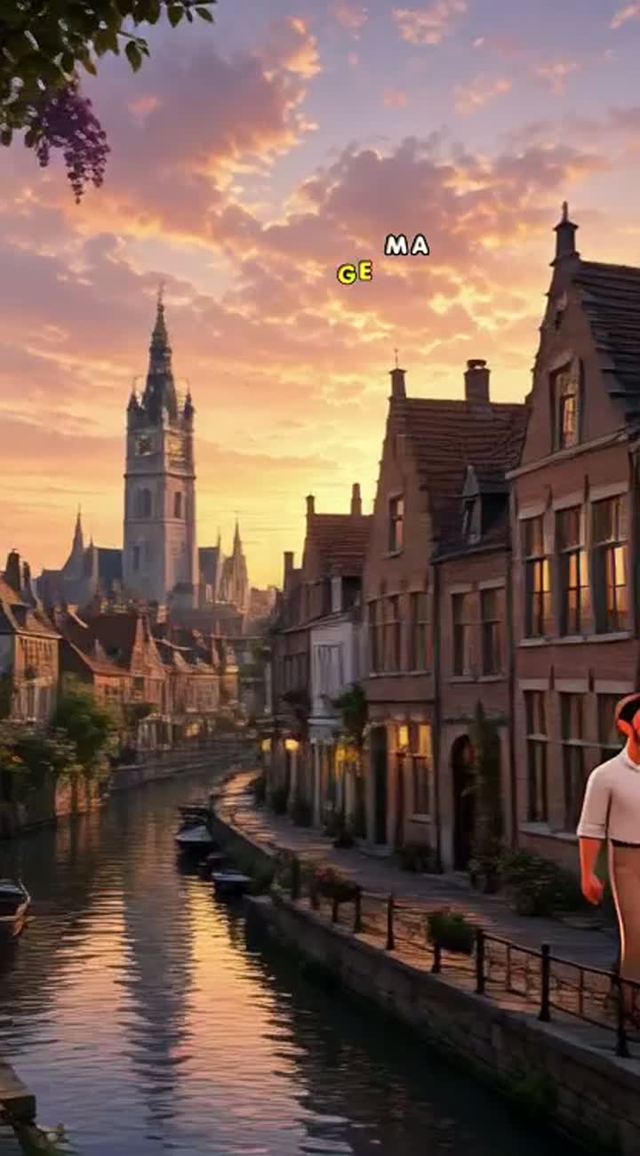 A romantic 3D animated short film with the magical… — AI cartoon