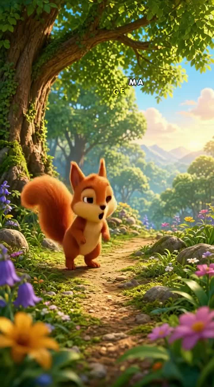 Crée un dessin animé pour les enfants de 5 ans… — AI cartoon