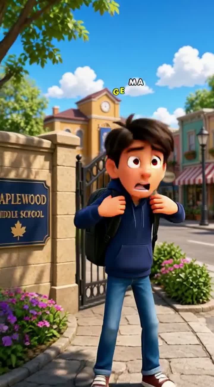 Original 3D animated comedy cartoon called "Rayan and the Missing… — AI cartoon