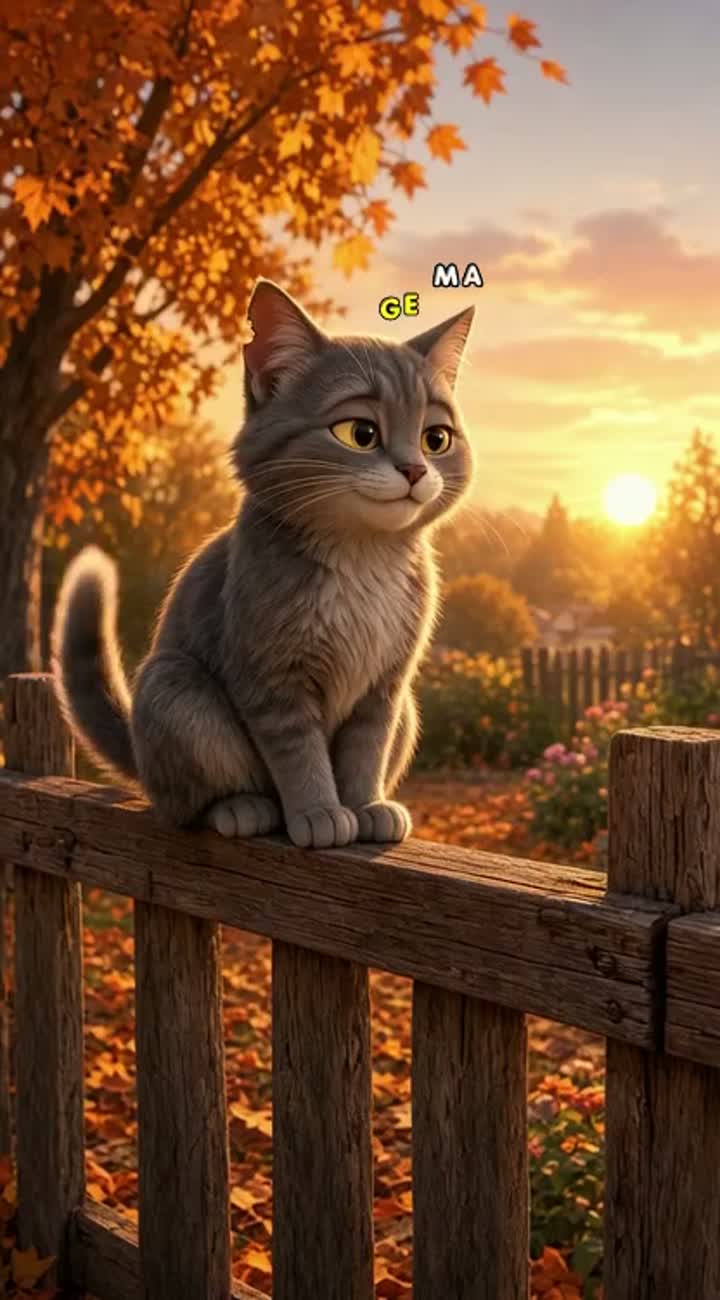 Cartoon children's animation, cute stylized 3D render, Pixar style — AI cartoon