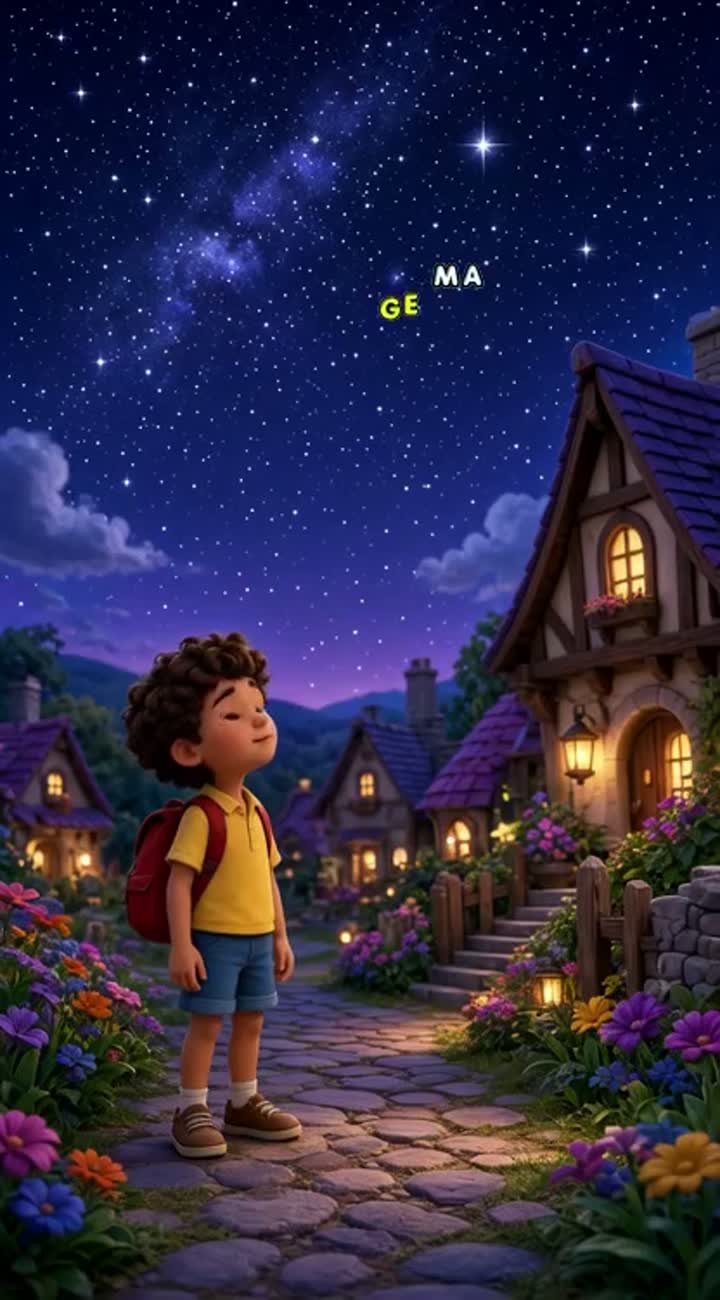 One-minute colorful 3D cartoon children's story called "Milo… — AI cartoon