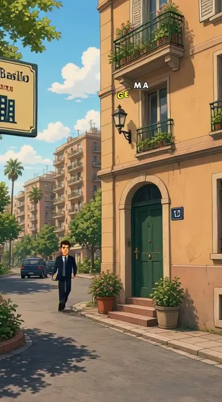 C'era una volta un bambino di nome Manuel che aveva 10 anni… — AI cartoon