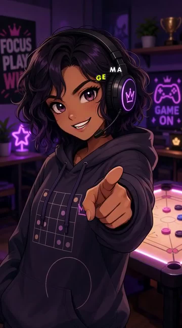 (Girl Version) — AI cartoon