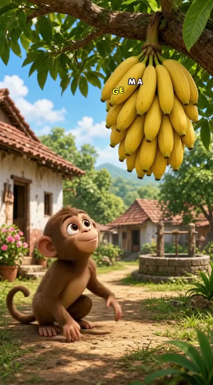 Funny, high-quality 3D animated cartoon video for YouTube Shorts… — AI cartoon