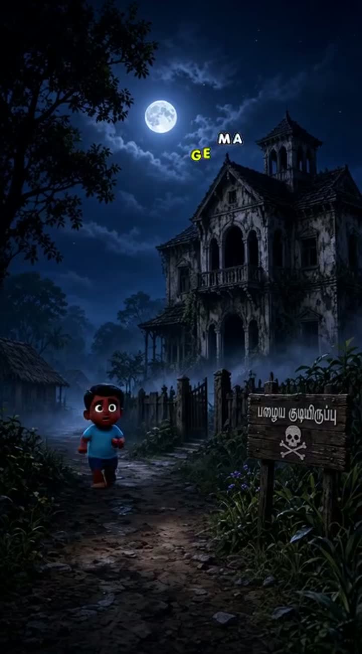 Funny 3D cartoon horror animation — AI cartoon