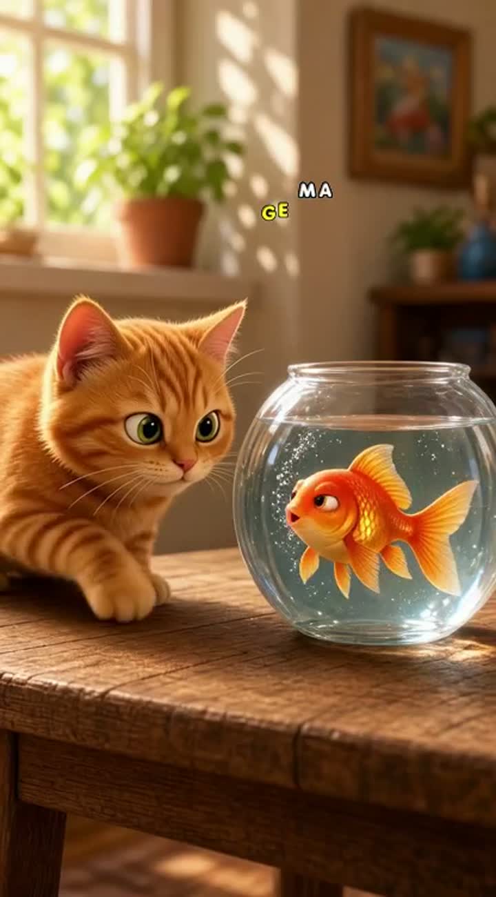 A 3D Pixar-style animated video — AI cartoon