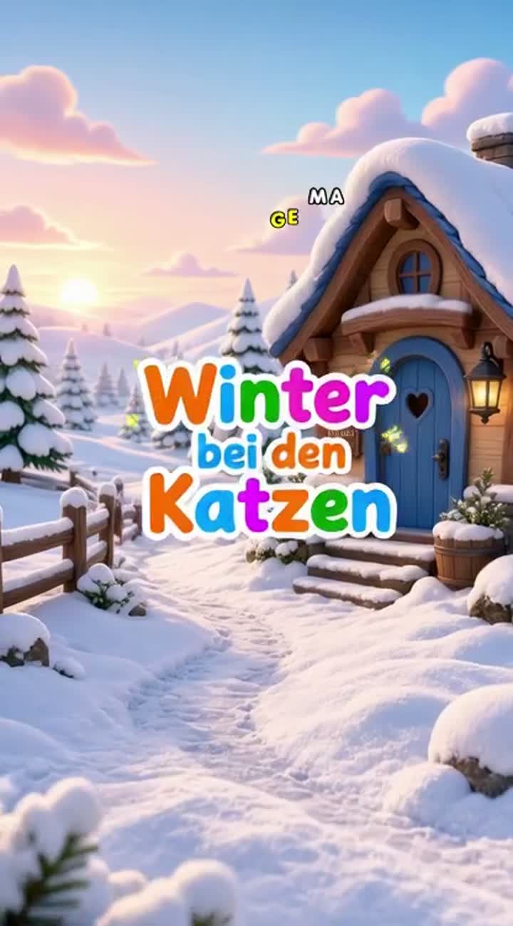 Erstelle einen niedlichen 3D-Animationsfilm für Kinder mit dem… — AI cartoon