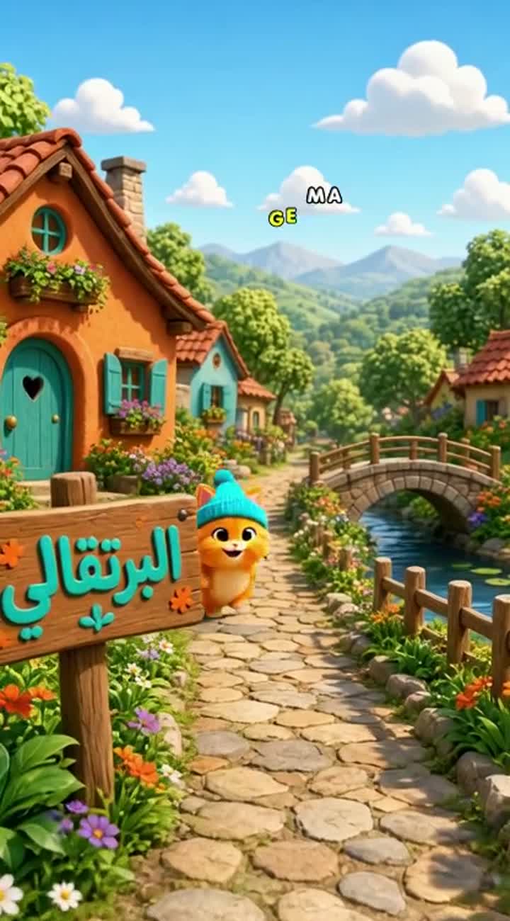 High-quality, adorable 3D animated children's cartoon… — AI cartoon