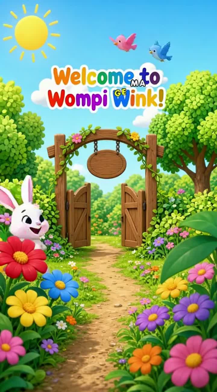 Welcome to Wompi Wink! — AI cartoon