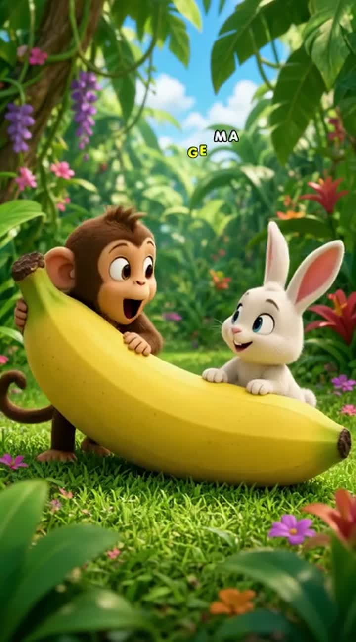 Cute 3D animated cartoon story for children and families — AI cartoon
