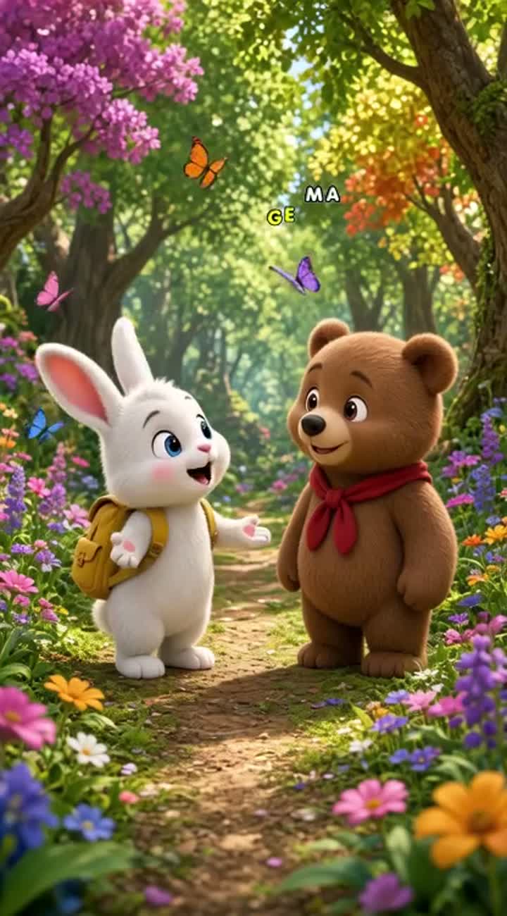 High-quality 3D animated children's film in the enchanting style… — AI cartoon