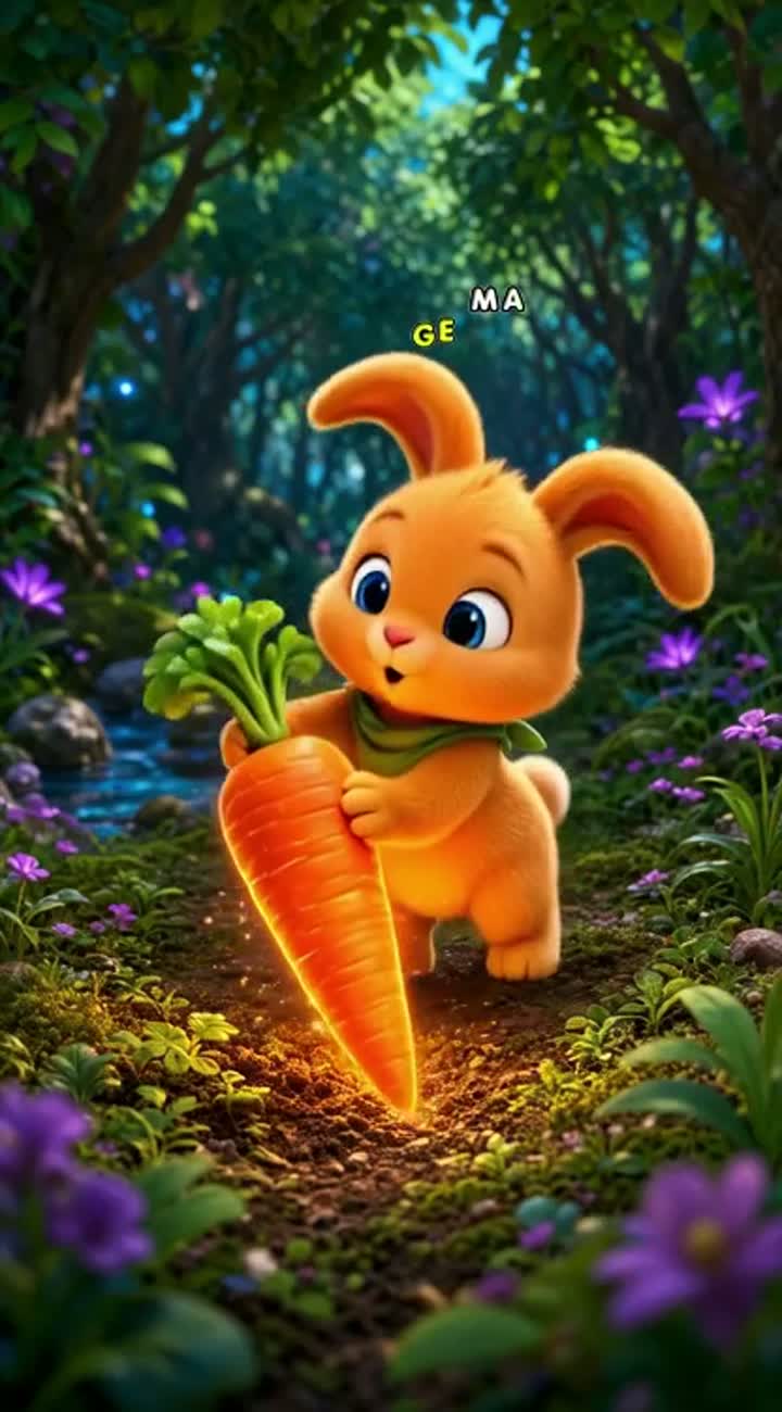High-quality colorful 3D animation, cute characters… — AI cartoon