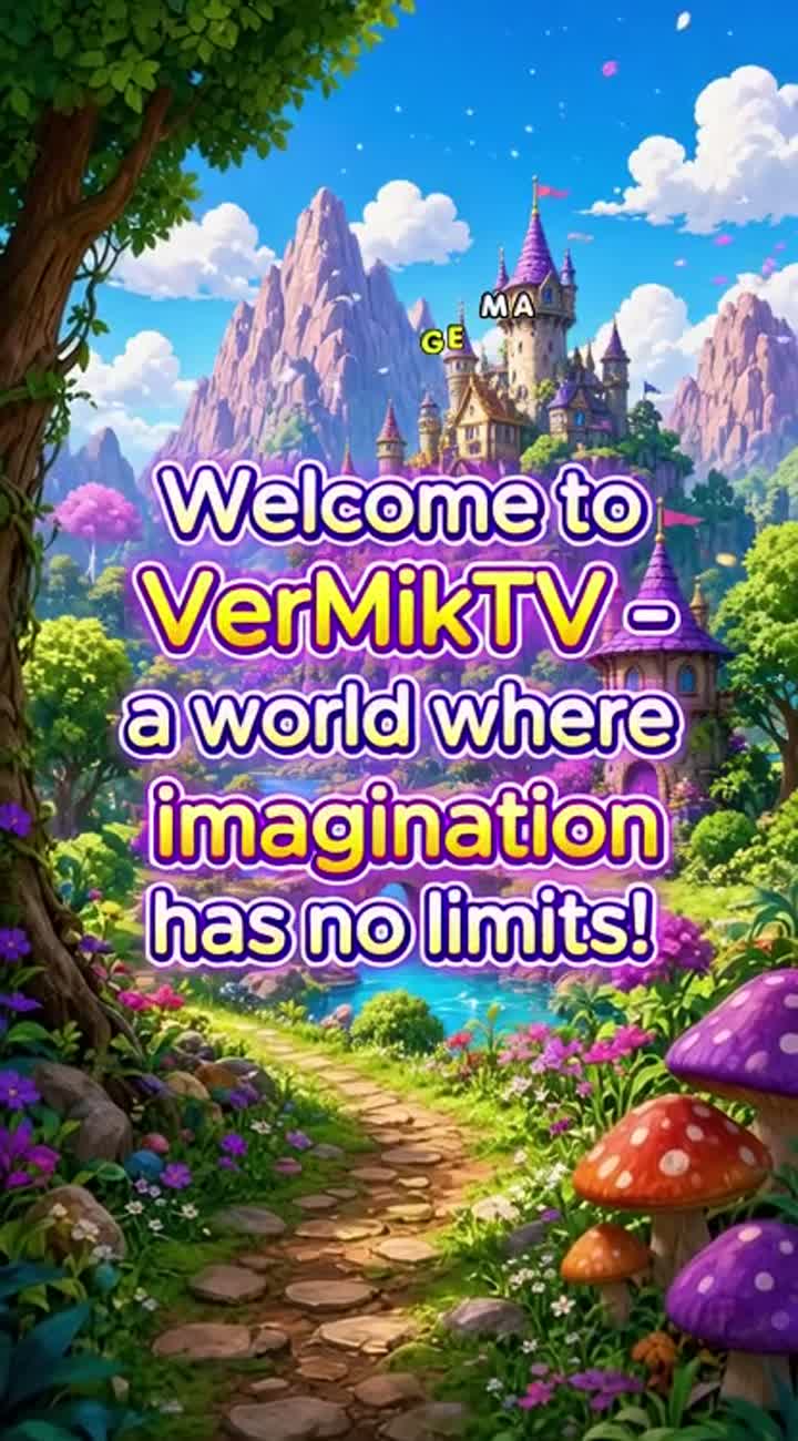 Welcome to VerMikTV - a world where imagination has no limits! — AI cartoon