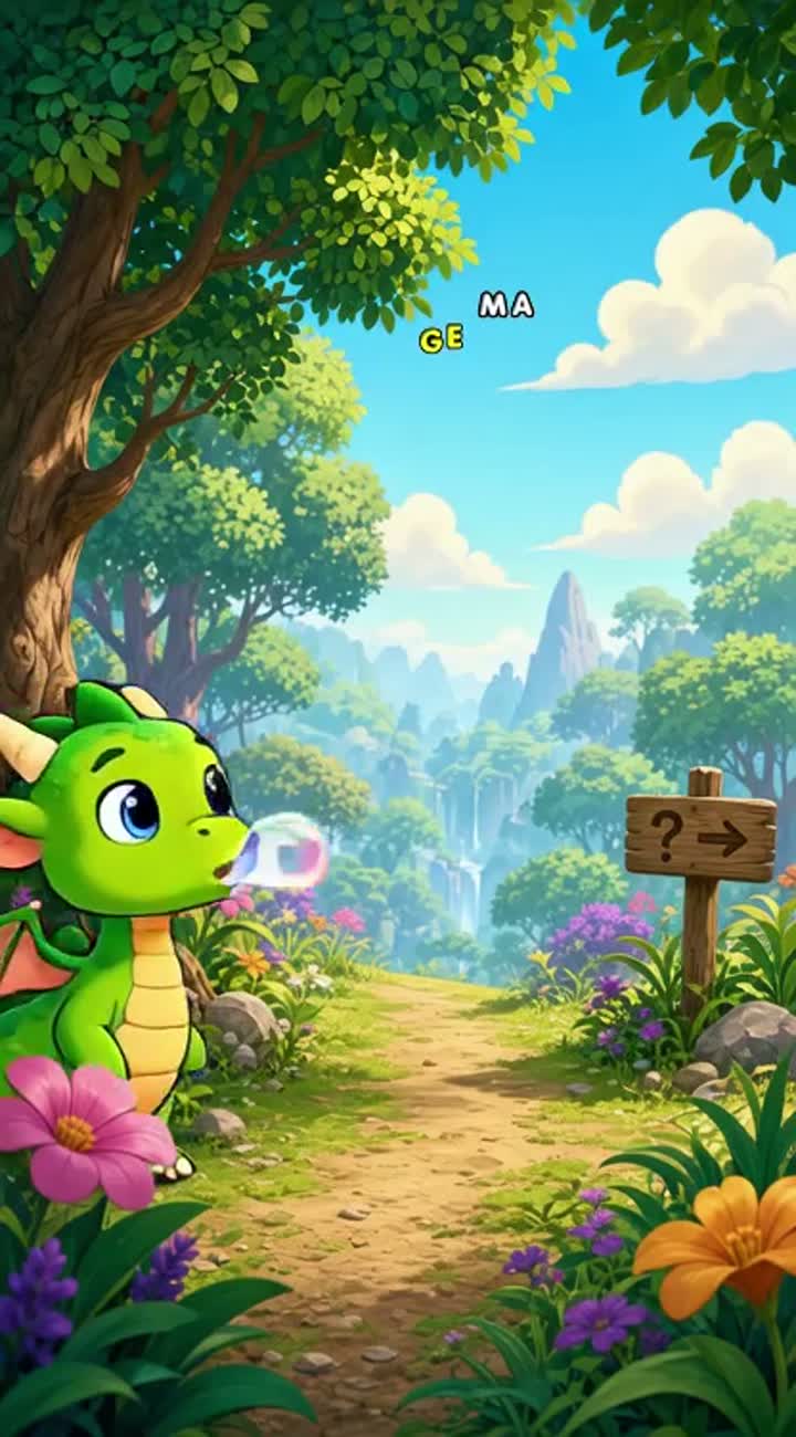 Write a short, funny and magical story for children ages 3-7 about… — AI cartoon