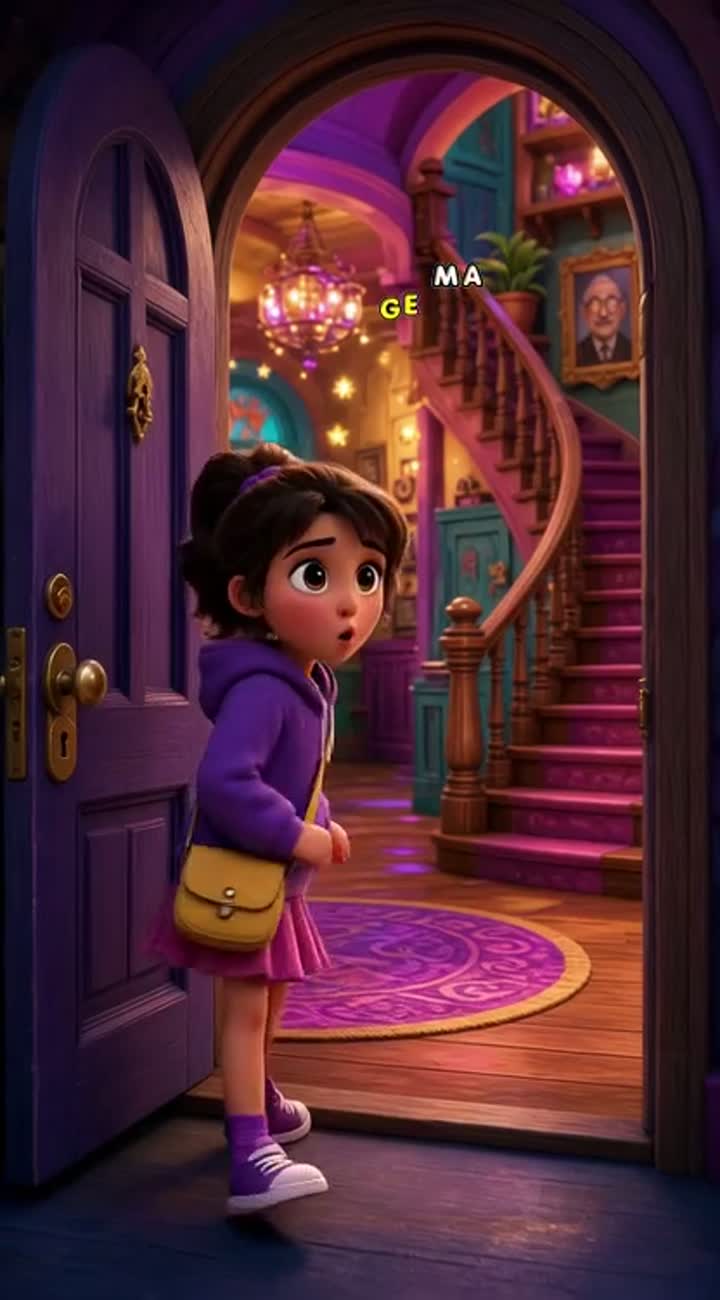 Colorful 3D animated cartoon for children — AI cartoon