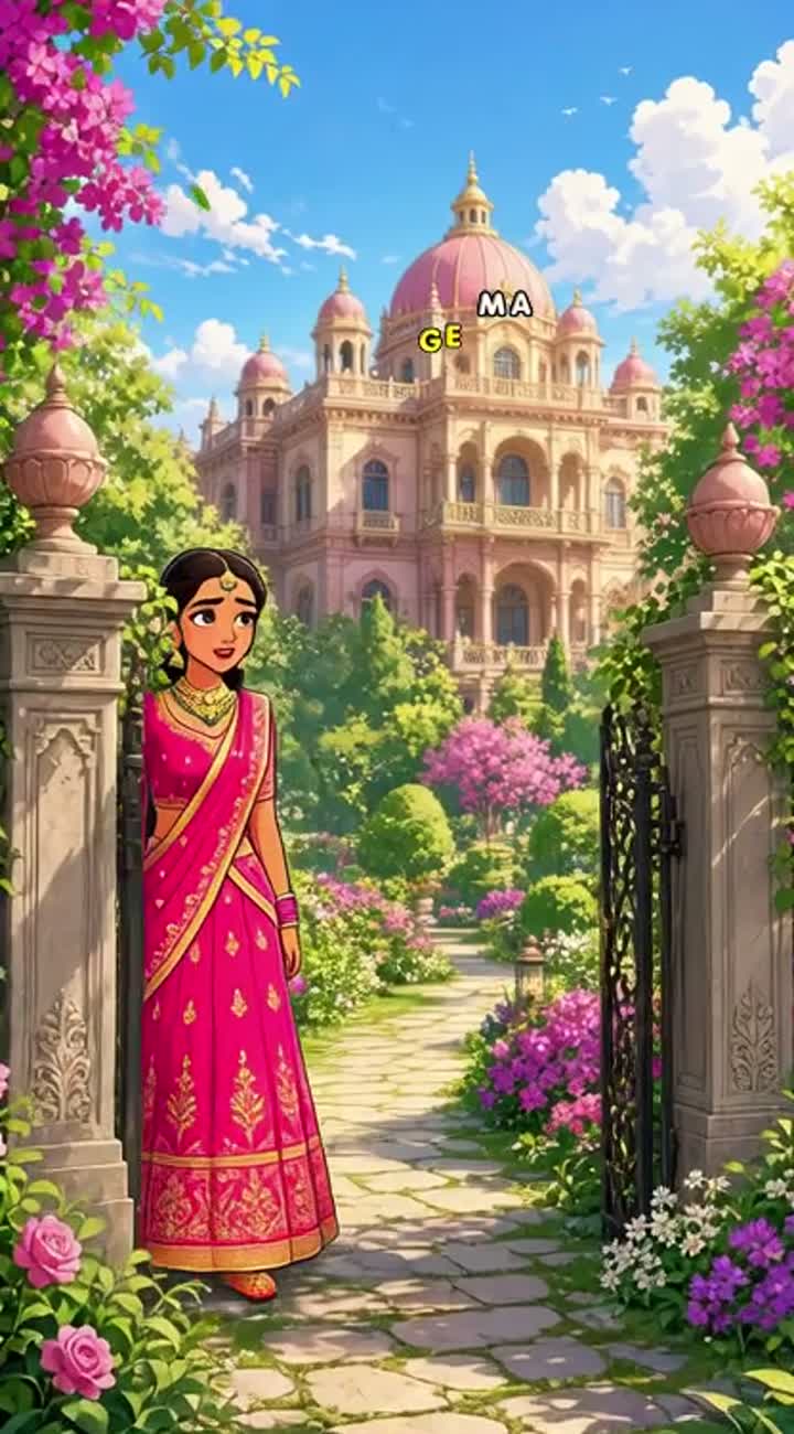 Slowly, the friendship between Sona and Chandi grows deeper… — AI cartoon