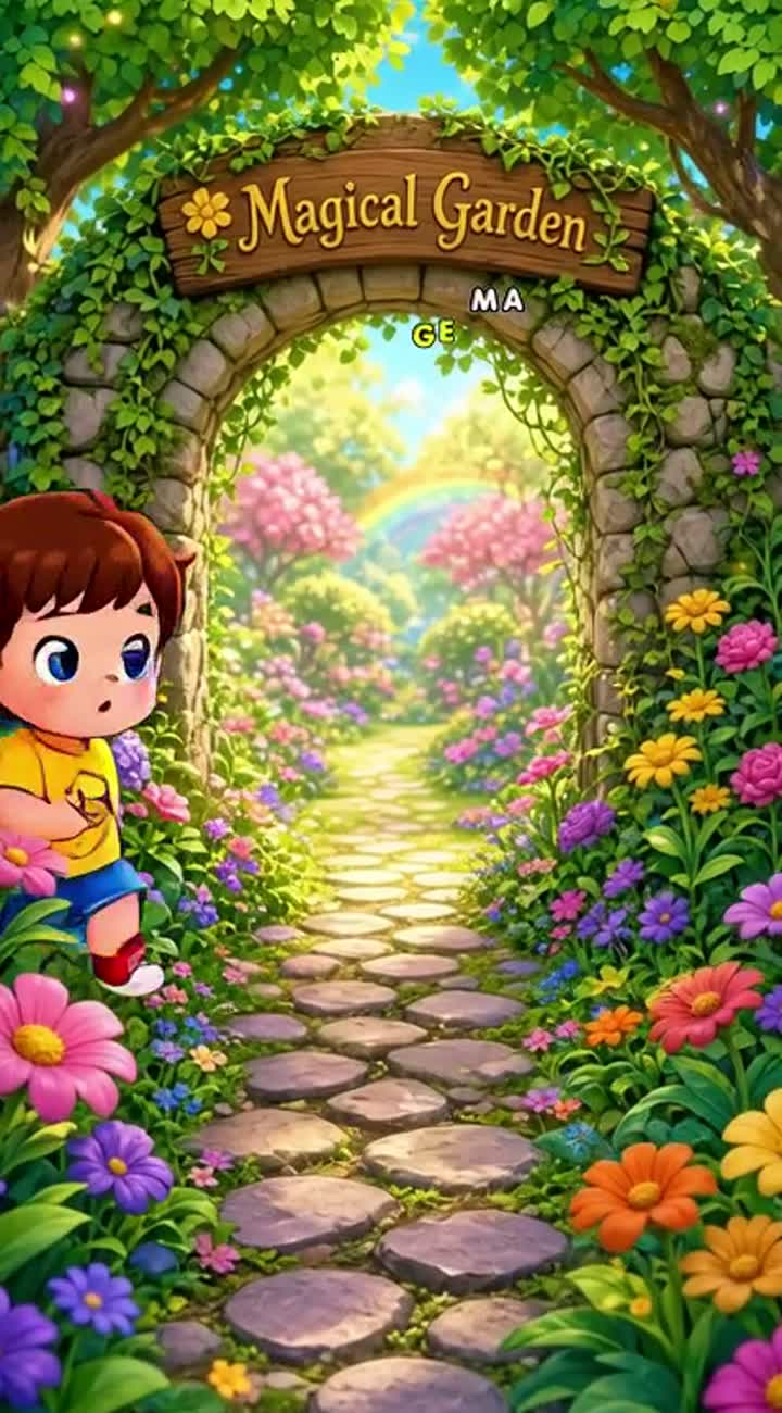 A vibrant, colorful cartoon with smooth, fluid animation… — AI cartoon