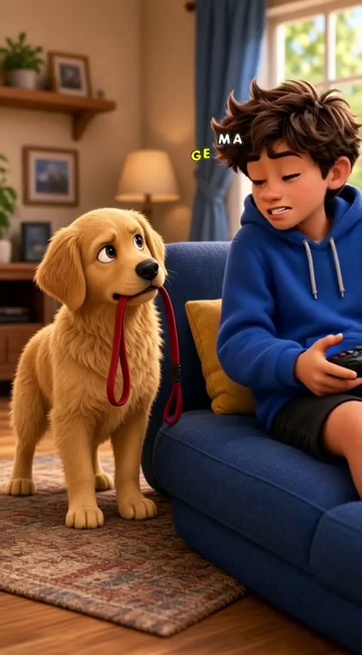 High-quality 3D animated comedy video for an American YouTube… — AI cartoon