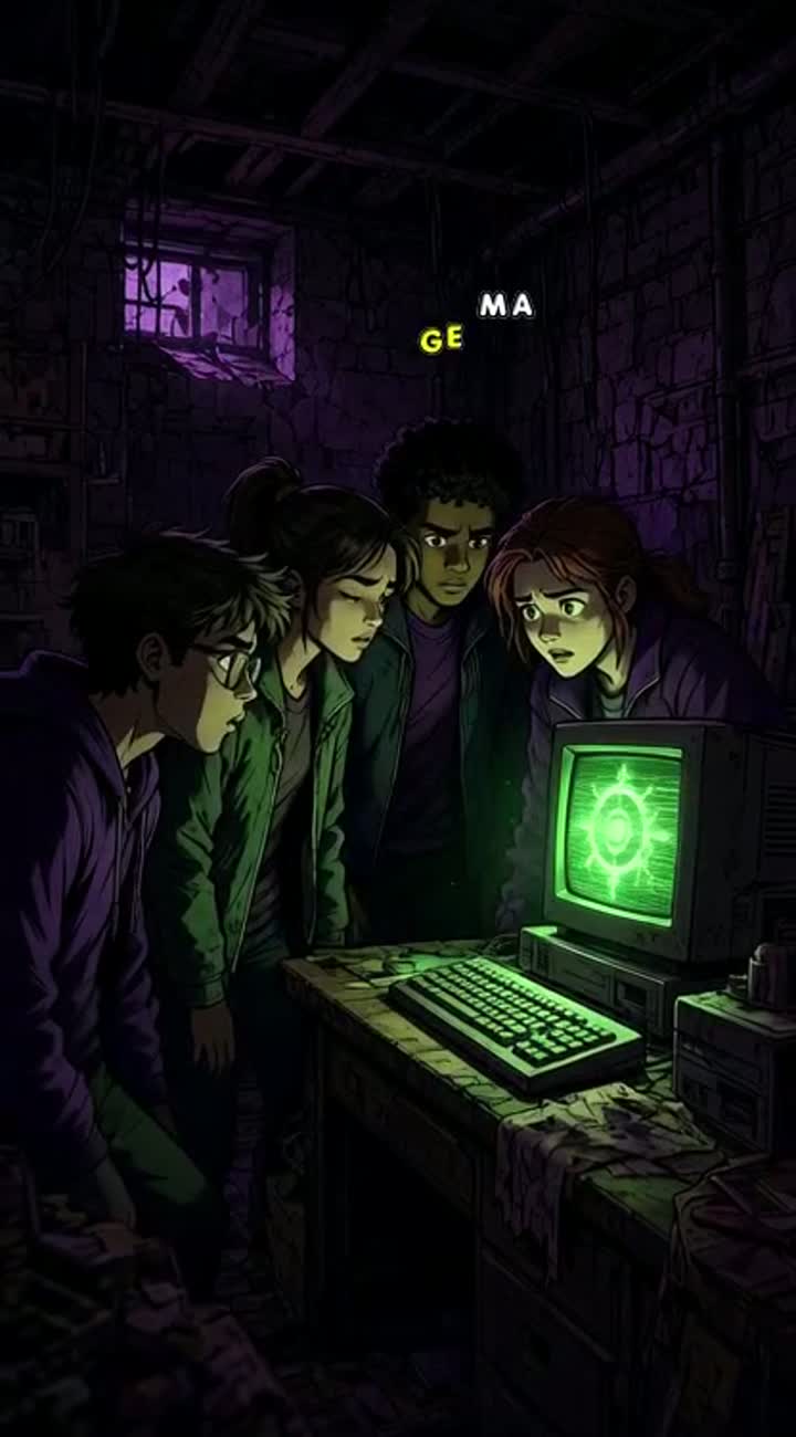 The 90s Dark Graphic Novel Style — AI cartoon