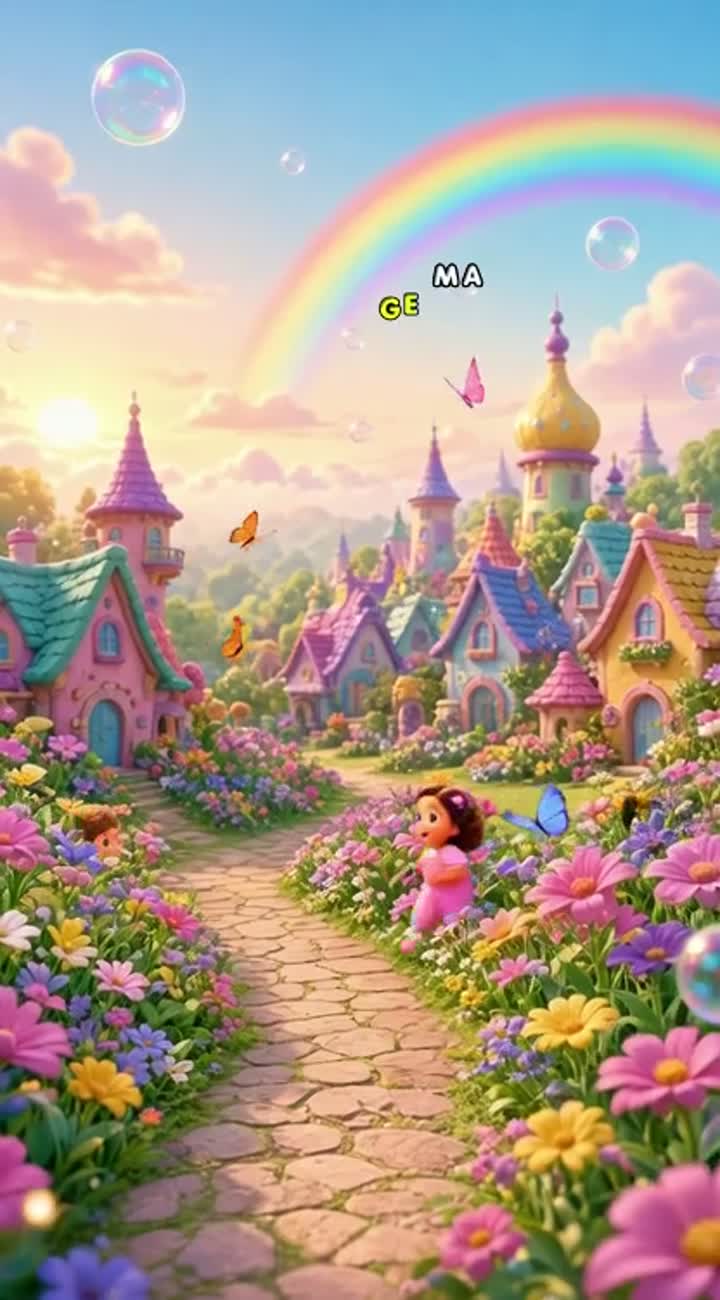 Vibrant 3D animated children's film in 4K UHD, 16:9 widescreen… — AI cartoon