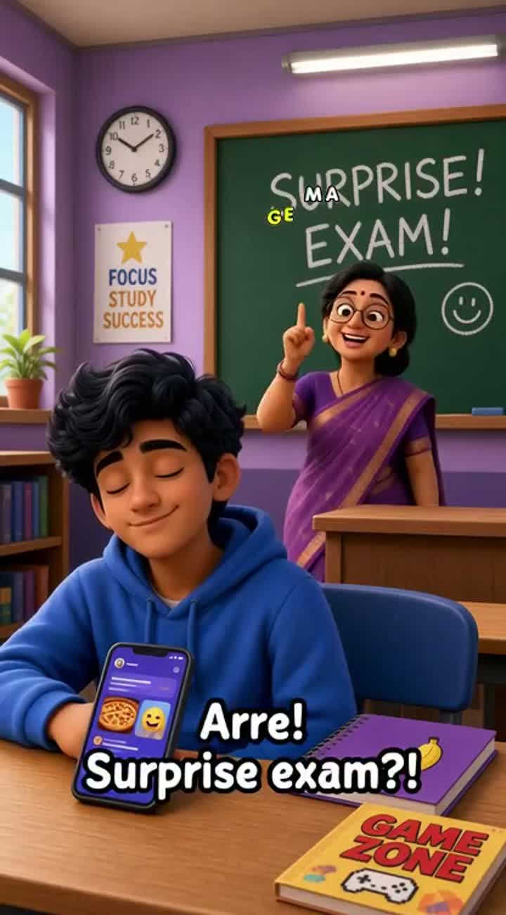 Vertical 3D cartoon comedy video for Instagram Reels and YouTube… — AI cartoon