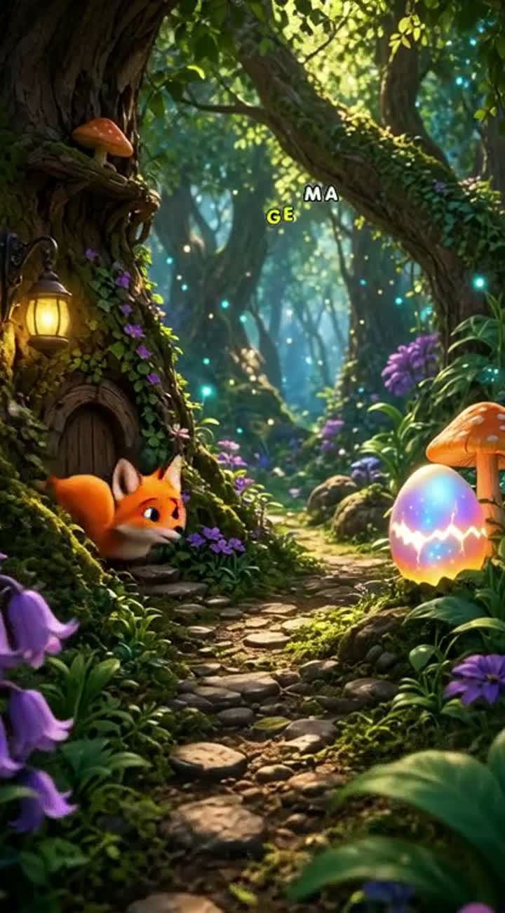 Cute 3D cartoon story for children — AI cartoon